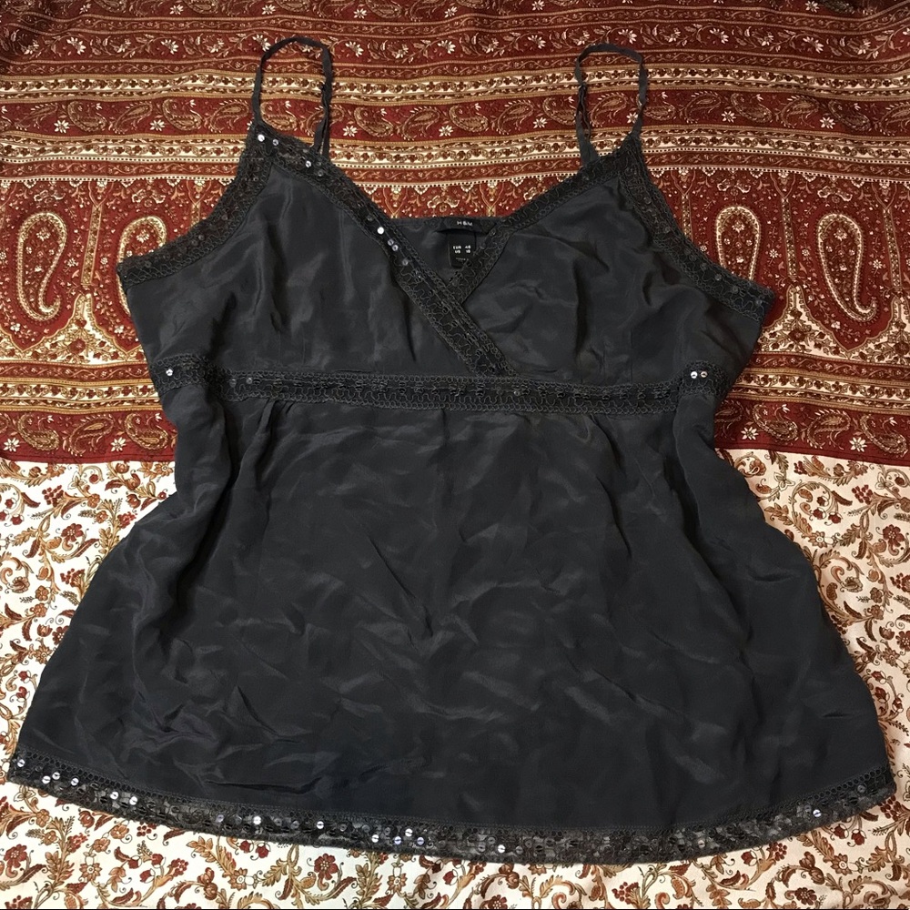 Silk Cami Embellished top